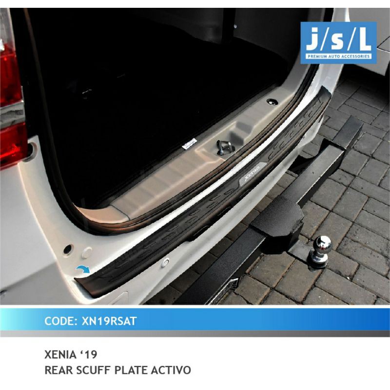 Sillplate belakang avanza xenia 2019 model activo jsl