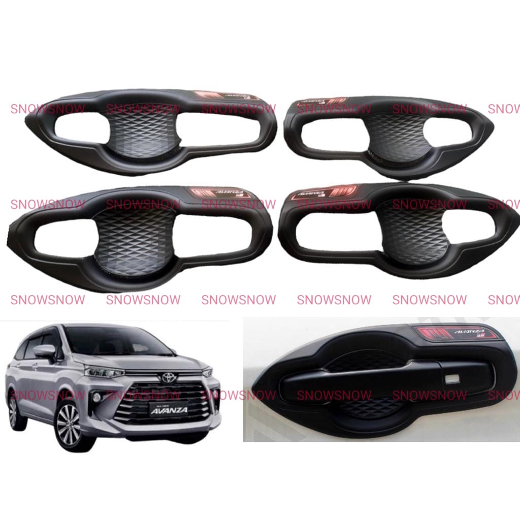 Outer Cover Mangkok Avanza Xenia Veloz 2021 2022 UP Exclusive Hitam Chrome
