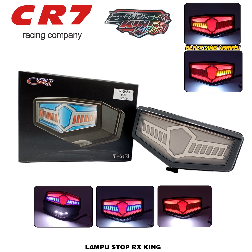 Lampu Stop Rx King New LED 3in1 Stoplamp LED Rx King New Lampu Rem Belakang LED Rx King New CR7