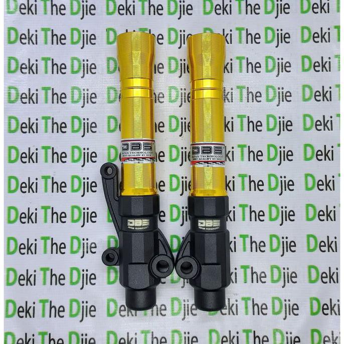 Tabung Shock Depan DBS ORIGINAL Honda SUPRA KARISMA FIT NEW REVO - BLACK GOLD