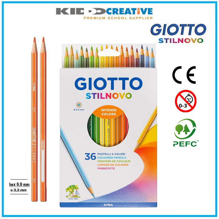 

GIOTTO STILNOVO CARDBOARD 36 COLS