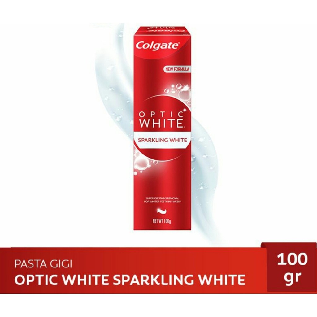 Colgate Optic White 100gr - exp 2024 - 2025