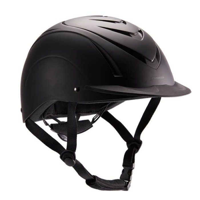 Fouganza Helm Berkuda Hitam 500 Decathlon - 8595606