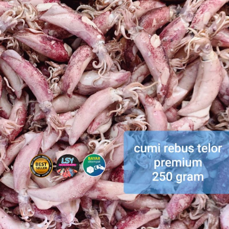 

ikan asin cumi rebus telor premium 250gram