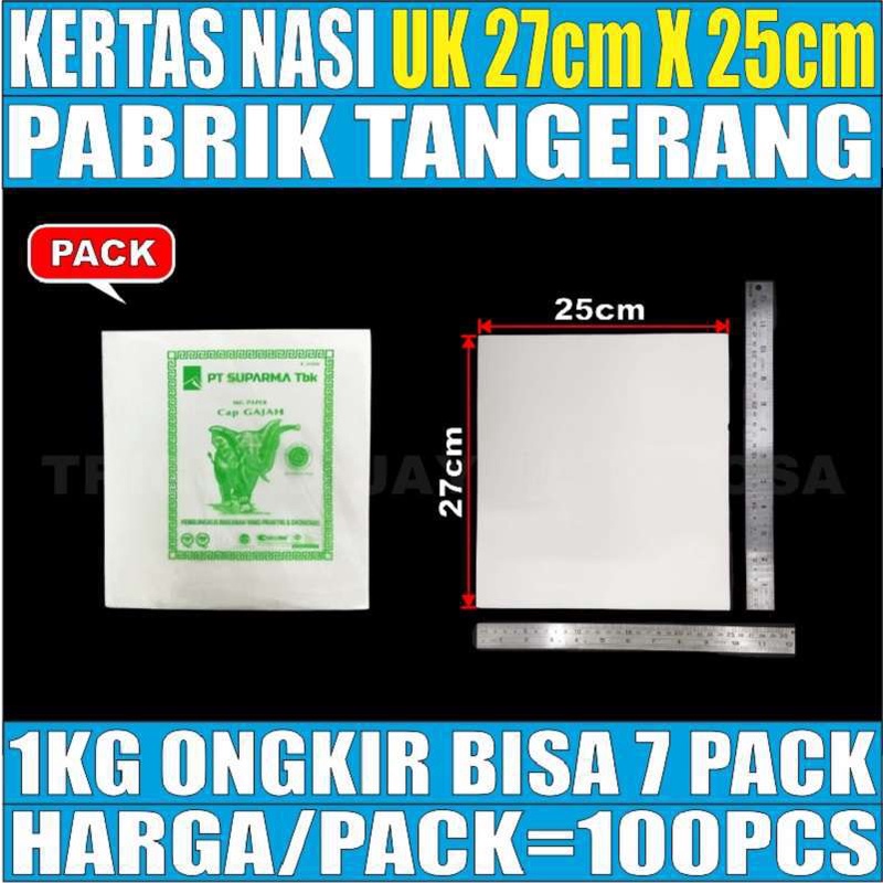 Kertas Nasi Kfc Pembungkus Nasi Anti Lengket Minyak Murah