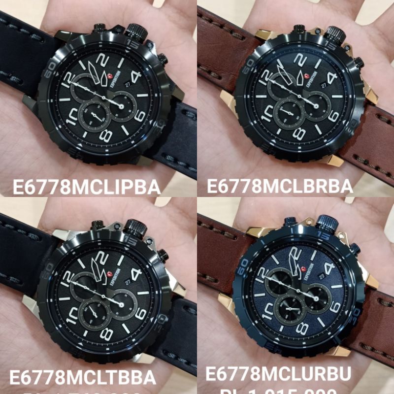 Jam Expedition Pria E 6778 MC Original || E6778