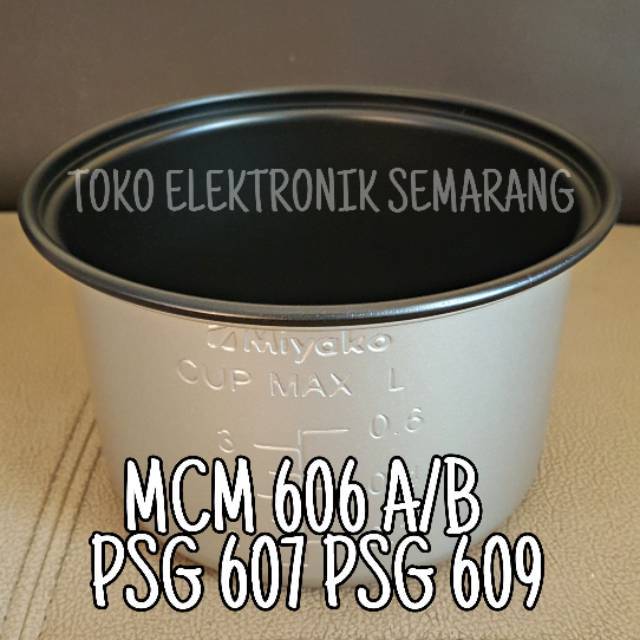 PANCI MIYAKO 0.6 LT MCM 606 A/B, PSG 607 609 MIYAKO ORIGINAL