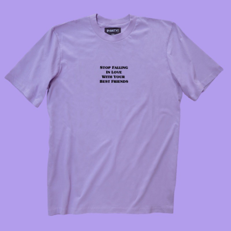 

GetDirrty Stop Falling In Love With Ur Best Friend / Protest Falling Tee