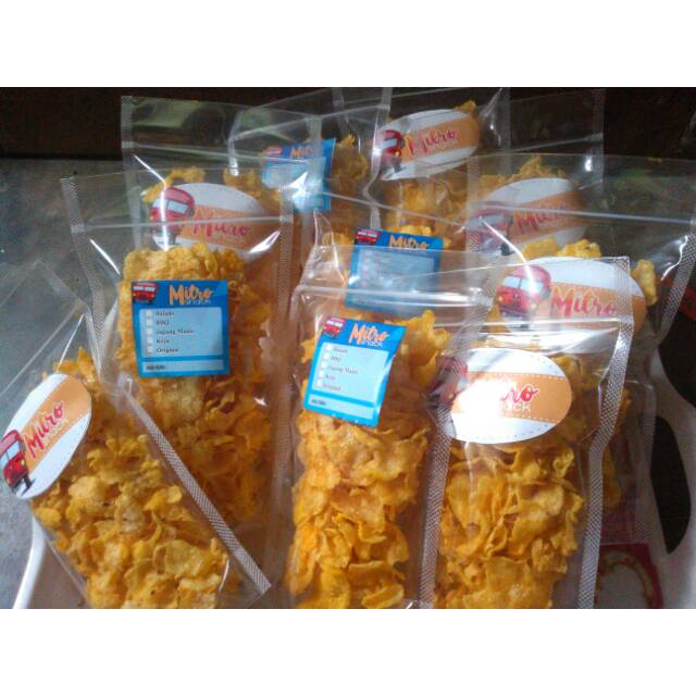 

Mitrosnack emping jagung.....rasa jagung manis