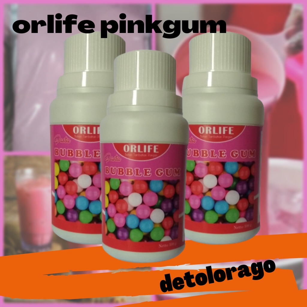 

Promo Hari Ini |1 PC] ORLIFE PINK GUM 100GR // MINUMAN DENGAN RASA PINK BUBBLEGUM // SIRUP MENYEGARKAN