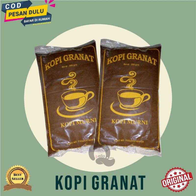 KOPI GRANAT KOPI LELET ASLI SARANG REMBANG