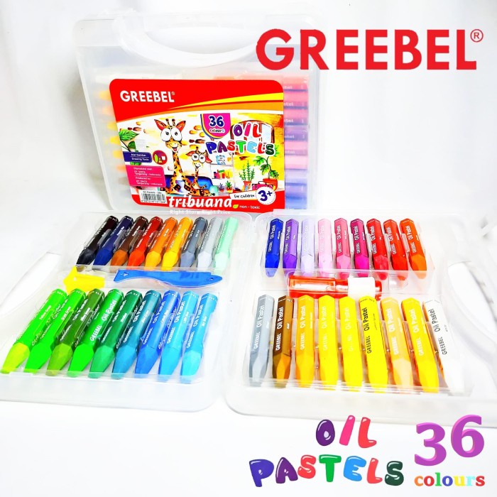 

Hemat Oil Pastel /Crayon Isi 36 Greebel Terbatas