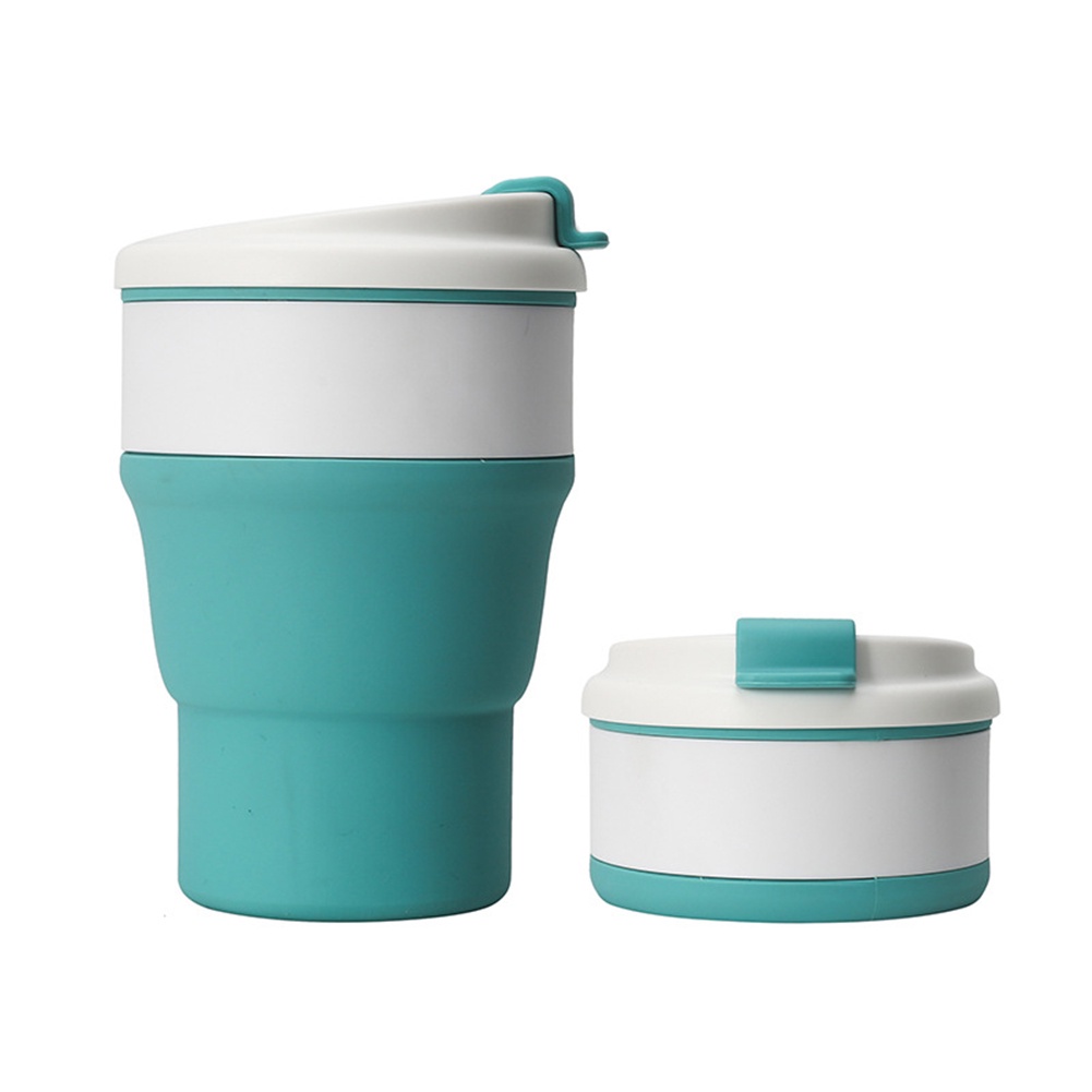 500ml compressed soft cup outdoor travel mouthwash portable hotel cup creative folding coffee cup OW