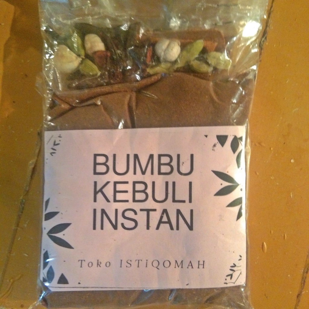 Bumbu nasi Kebuli Arab 100 gr bonus Rempah pelengkap ( kapulaga hijau , pekak, cengkeh, kayumanis )