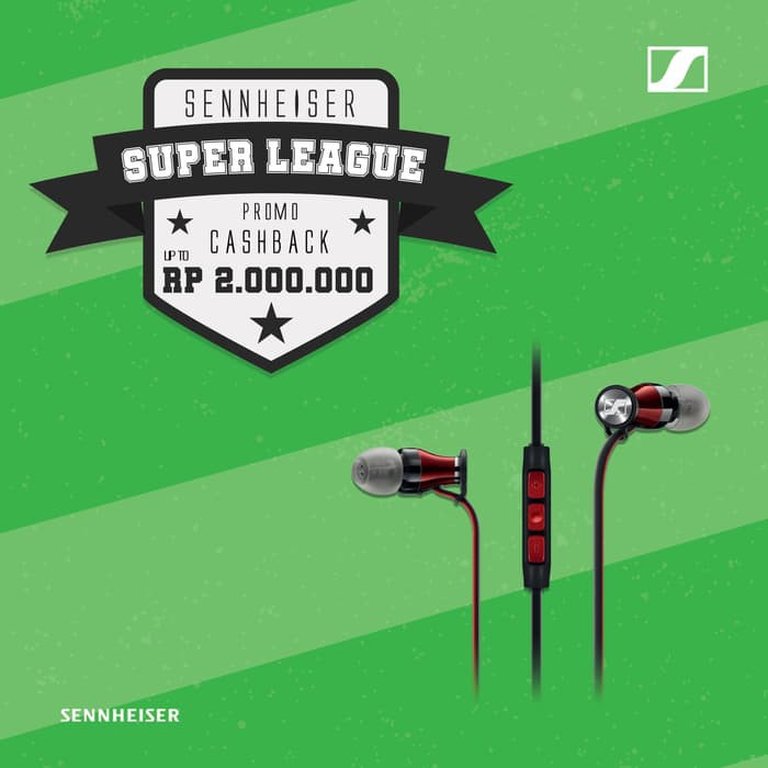 Terbaru Sennheiser Momentum In-Ear G Black