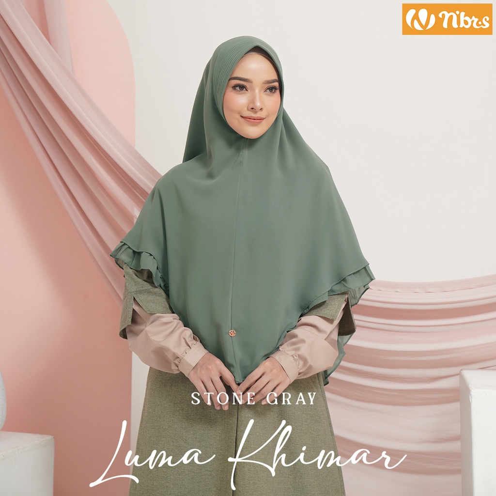 Nibras Hijab LUMA Jilbab Instan Bahan Bahama Simple Syar'i Casual OOTD