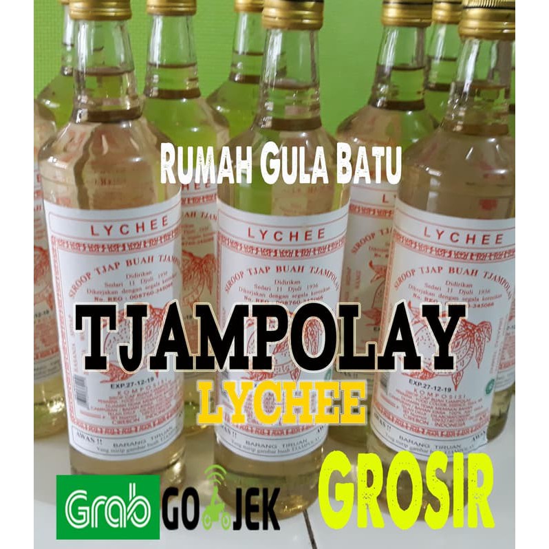 

Sirup Tjampolay | Campolay | Rasa Lychee | Khas Cirebon | 630ml