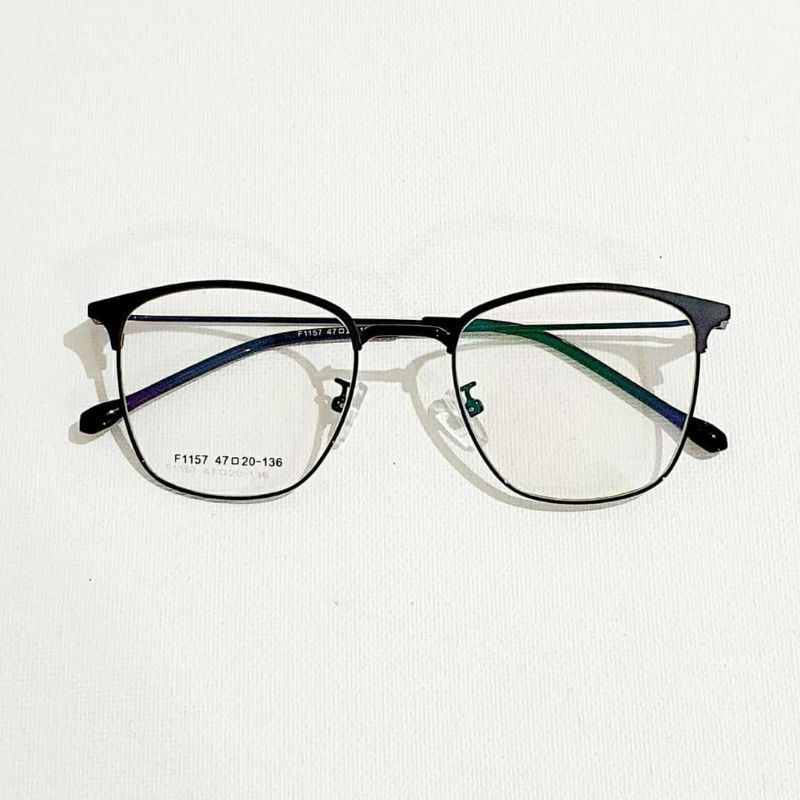 KACAMATA 1157 [ GRATIS LENSA MINUS + RADIASI