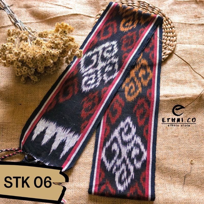Syal Tenun Kasar Selendang Motif Etnik-STK 06