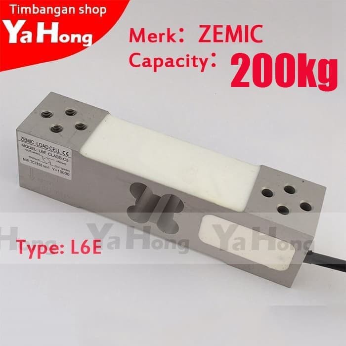 Load Cell Sensor Berat Timbangan Digital Loadcell ZEMIC L6E 200kg