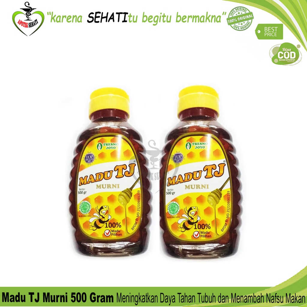 TRESNOJOYO MADU TJ MURNI 500GR BEE POOLEN