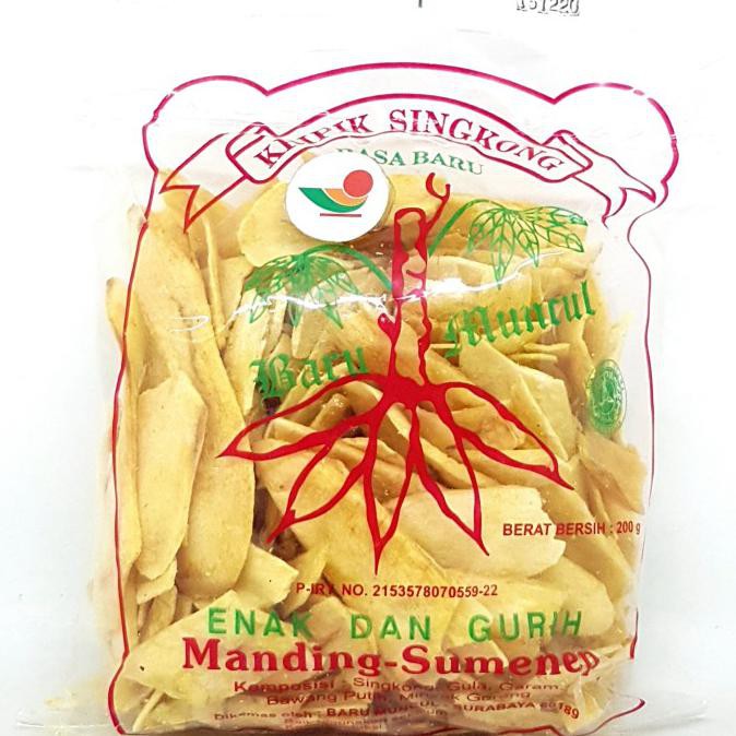 

Populer] Baru Muncul Kripik Singkong Madura 200Gr | Sumenep Keripik Halal Mui - Asin