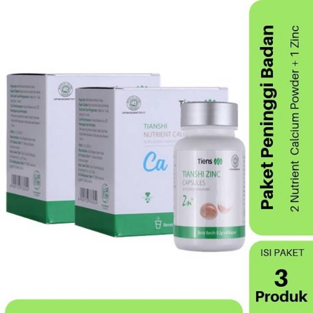 Paket peninggi badan tiens