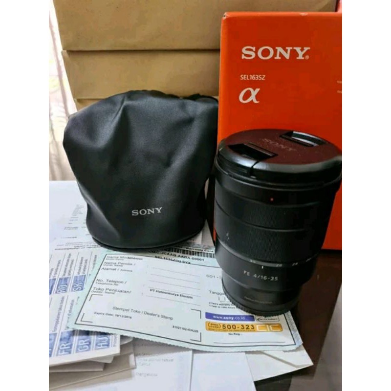 Lensa Sony FE 16-35 F4 ZA OSS - BEKAS