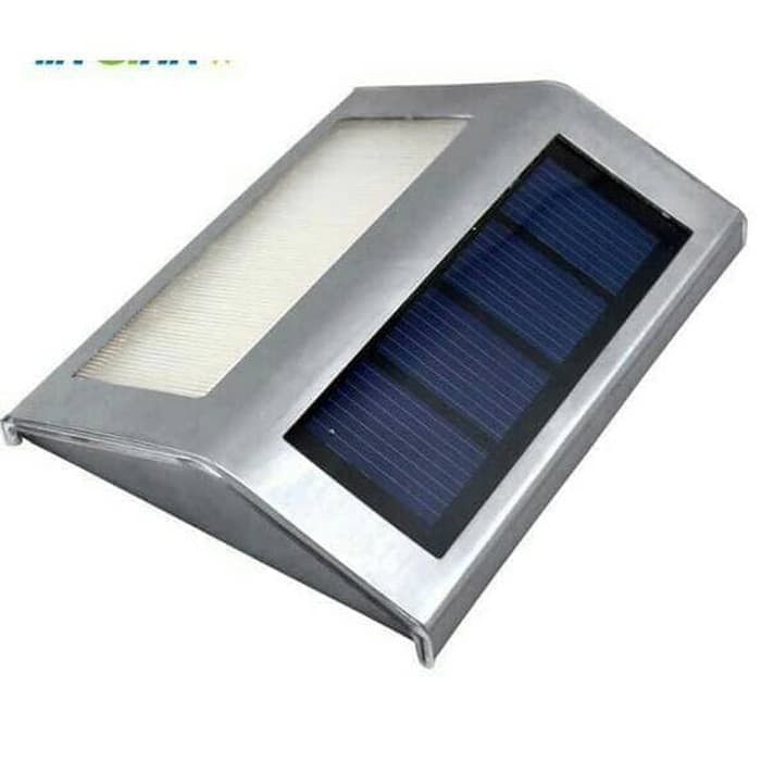 Lampu Tangga Lampu Tembok Solar Tenaga Matahari Surya Outdoor Stainles