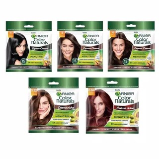  Garnier  Hair  Color  Naturals Colour All Varian Hitam 