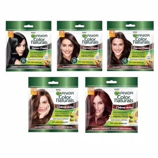  Garnier  Hair Color Naturals Colour All Varian Hitam 