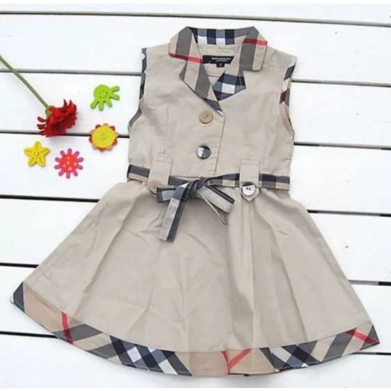 Dress Set | Dress Anak Perempuan Usia Anak 1-6 Tahun/Setelan Baju Dress Ashera Anak Perempuan Terbaru Terlaris