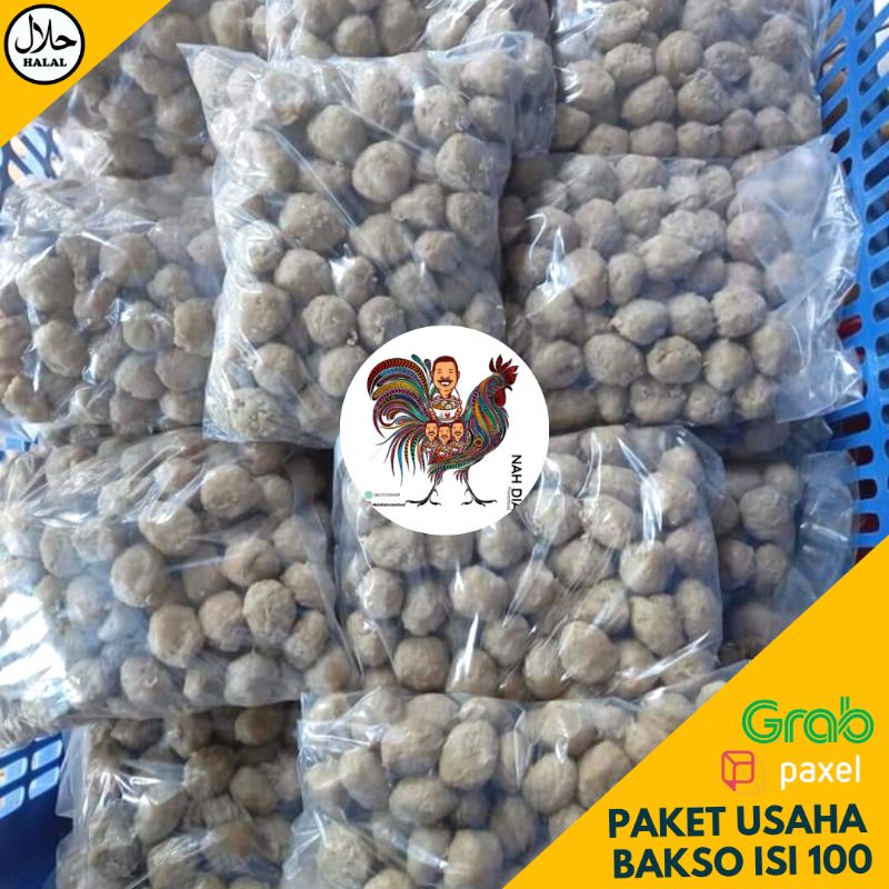 

BAKSO Frozen isi 100 (PAKET USAHA)