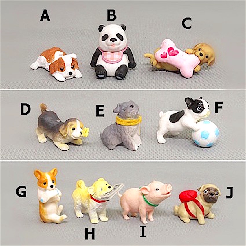 Topper Cake JUAL SATUAN Figure Anjing Anabul FRENCHIE PUG CORGIE