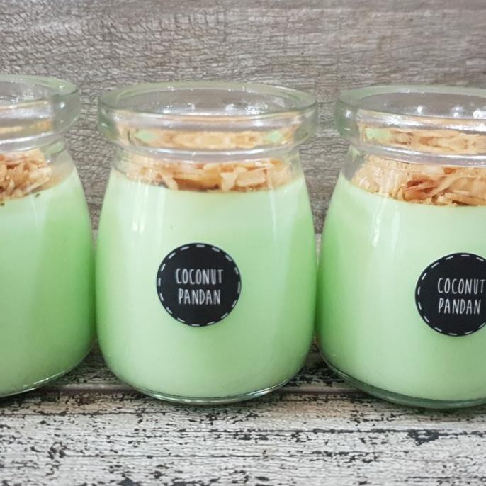 

Coconut Pandan Pannacotta