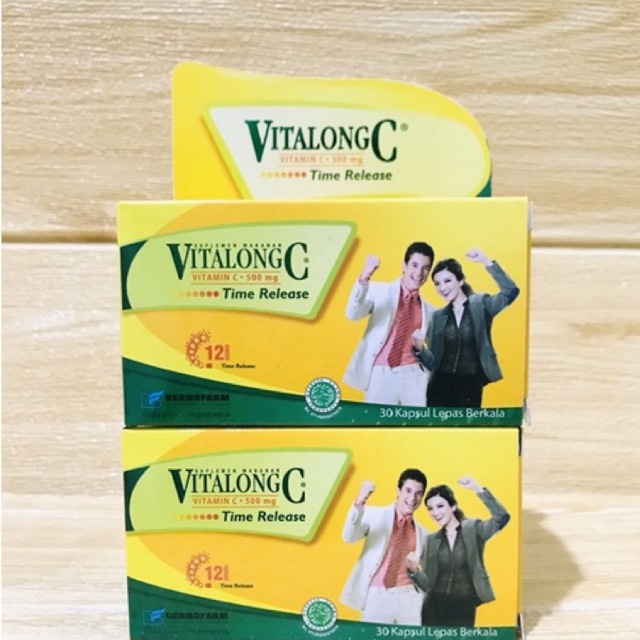 Vitalong C | Vitamin C | Memelihara Daya Tahan Tubuh