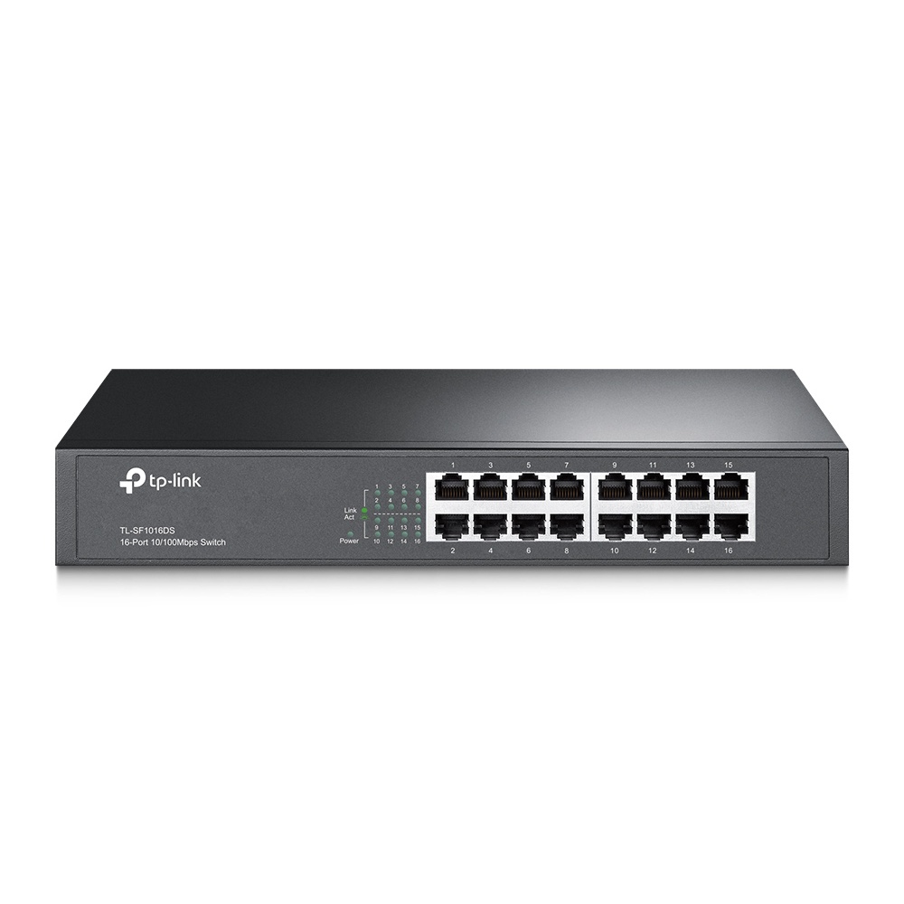 TP-LINK  TL-SF1016DS 16-Port 10/100Mbps Desktop/Rackmount Switch TLSF1016DS TPLINK