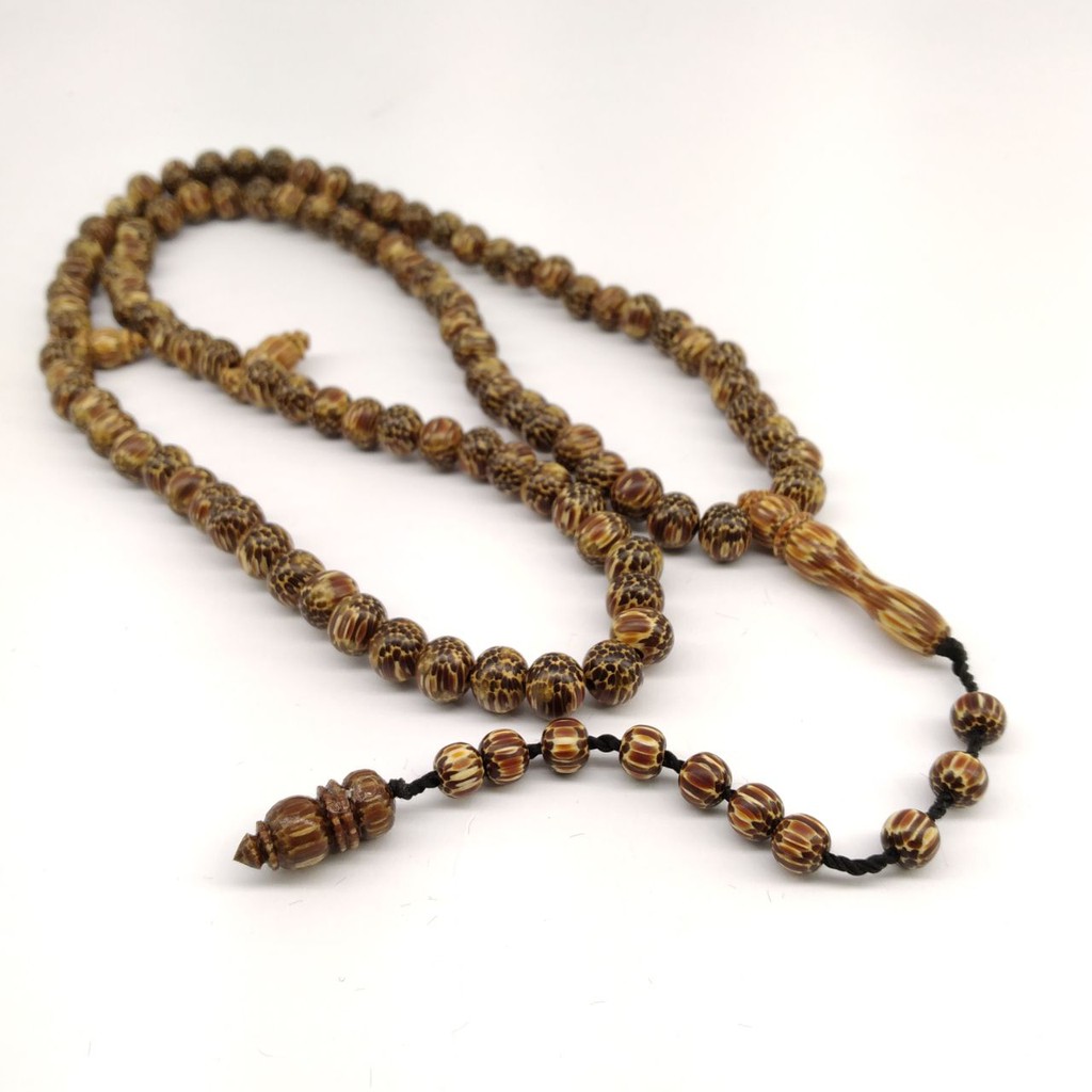 Tasbih Liwung Macan Merah Asli Tasbih 99 Tasbeh liwung Merah 8mm