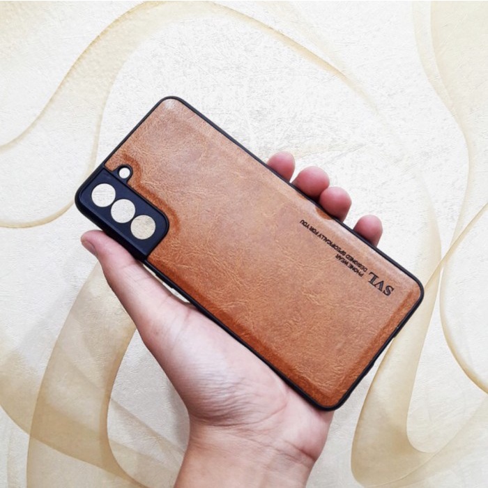 Original Case Casing Cover Samsung Galaxy S21 Plus S21Plus Leather