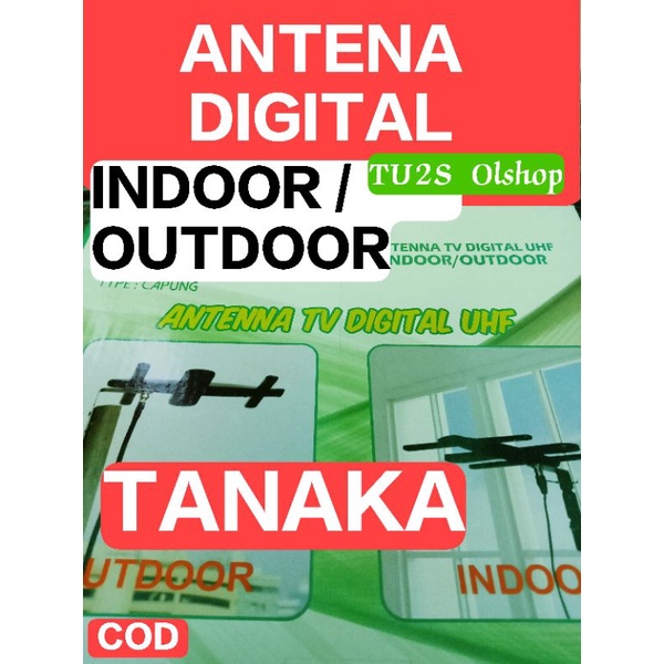 ANTENA DIGITAL/SET ANTENA/TANAKA/INDOOR/OUTDOOR/ +15 m/y KABEL ANTENA