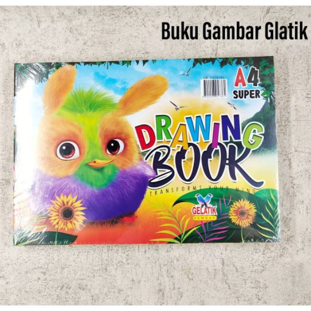 Jual Buku Gambar Gelatik A4 Indonesiashopee Indonesia 4121