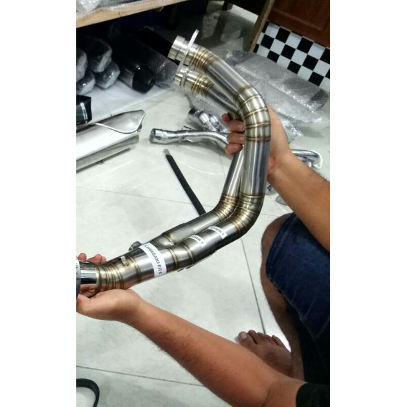 Header Kawasaki Er6n stainless