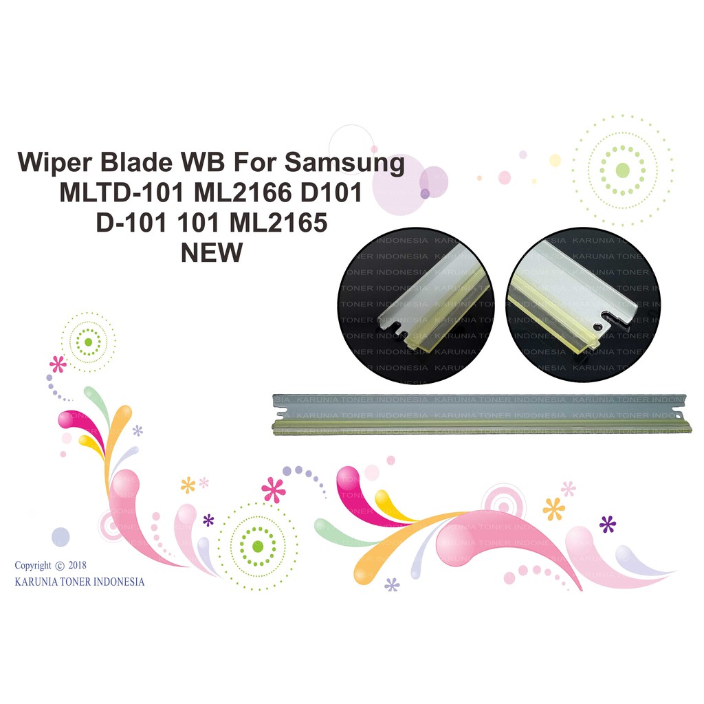 Wiper Blade WB For Samsung MLTD-101 ML2166 D101 D-101 101 ML2165 NEW