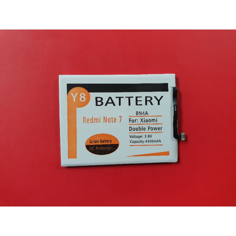 Battery batre baterai xiaomi redmi note 7 double power
