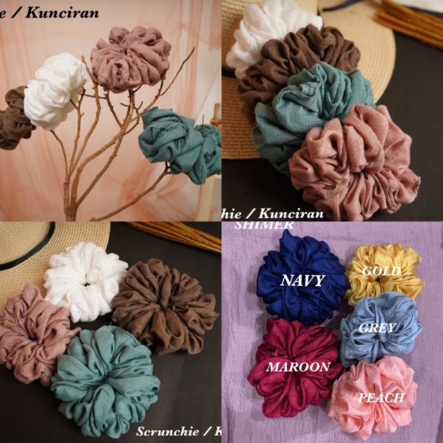 Kunciran Hijab/Scrunchie/Ikat Rambut