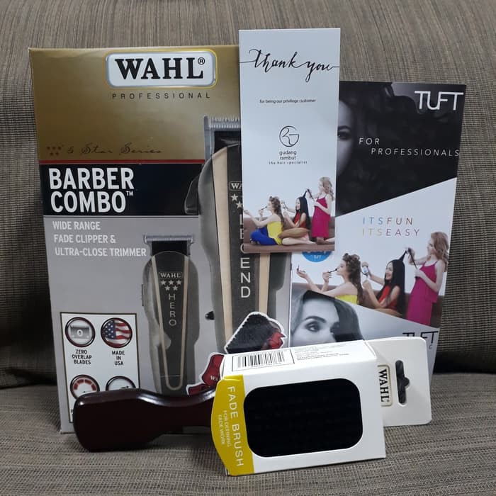 WAHL Barber Combo 5 Star Series Legend + Hero - 100% Original