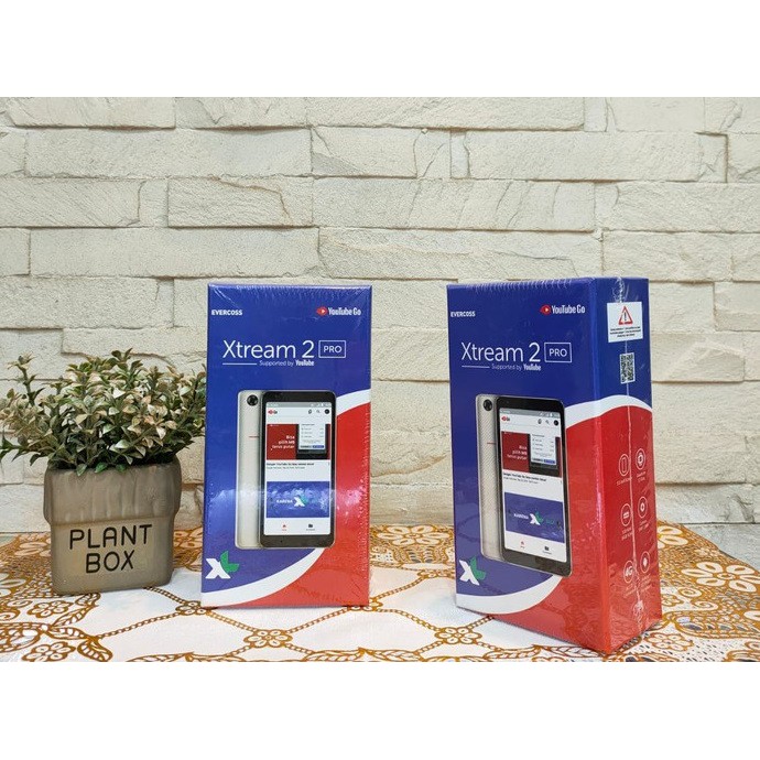 EVERCOSS M55B XTREAM 2 PRO 1/16 -Ram 1GB Internal 16GB -Garansi Resmi  Gold - Biru - Abu Abu - Hitam