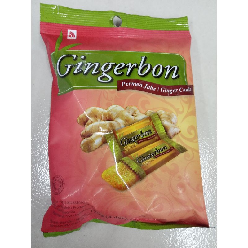 

gingerbon 125gr permen