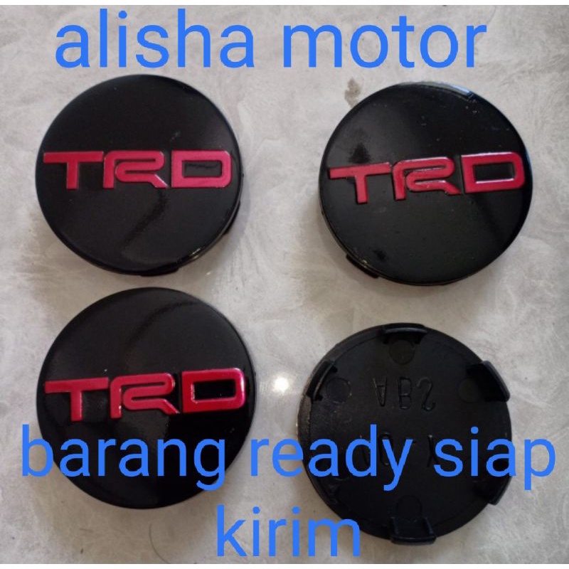 0TUTUP DOP VELG MOBIL TOYOTA AGYA / DAIHATSU AYLA TRD