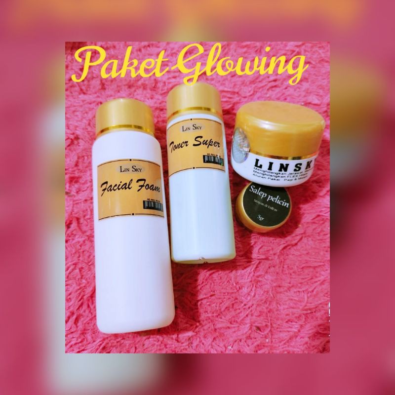 PAKET LINSKY SUPER GLOWING (TERMURAH ORIGINAL )